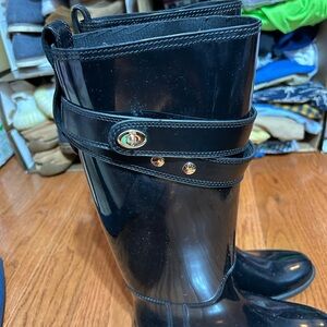 Coach rain boots - Size 7 boo